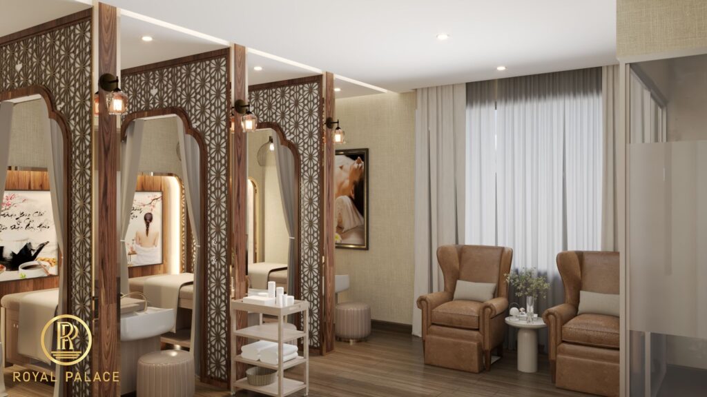 Mẫu Thiết Kế Phòng Spa Dưỡng Sinh