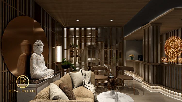 Mẫu Thiết Kế Phòng Spa Dưỡng Sinh