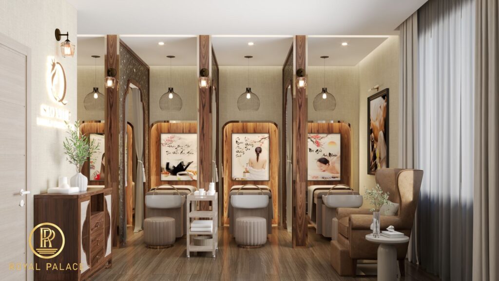 Mẫu Thiết Kế Phòng Spa Dưỡng Sinh