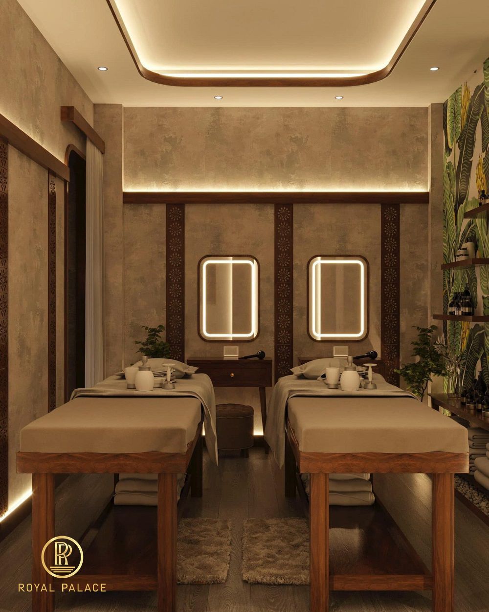 Mẫu Thiết Kế Phòng Spa Dưỡng Sinh