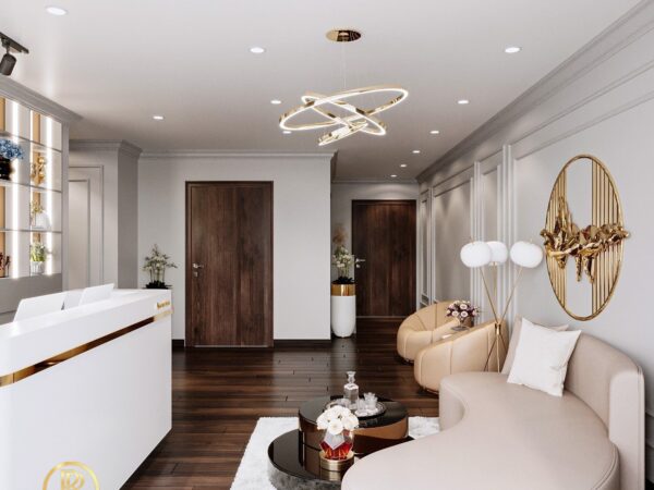 Thiết kế spa hiện đại sang trọng
