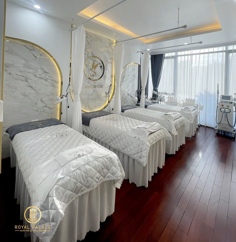 Thi công setup Spa - July Hải Yến tại Long Biên, Hà Nội
