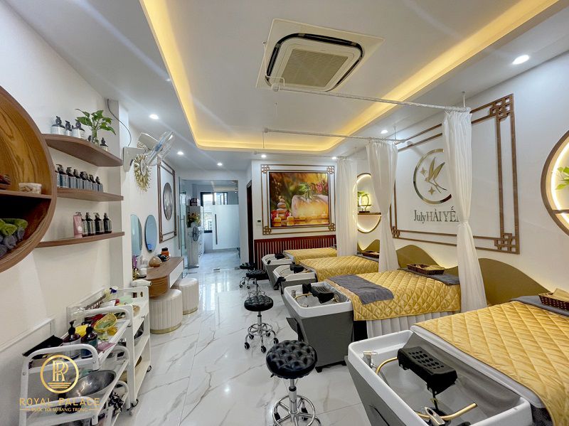 Thi công setup Spa - July Hải Yến tại Long Biên, Hà Nội