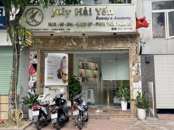 Thi công setup Spa - July Hải Yến tại Long Biên, Hà Nội