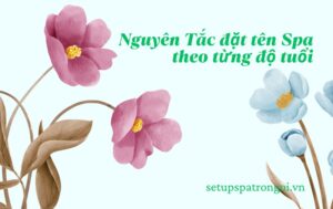 Nguyên tắc đặt tên Spa theo từng độ tuổi