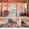 Thi công Spa tông màu hồng tươi trẻ