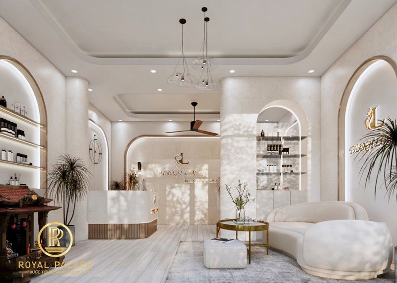 Mẫu thiết kế spa đẹp hiện đại 70m2
