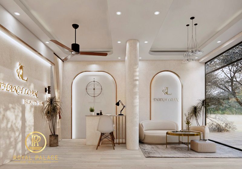 Mẫu thiết kế spa đẹp hiện đại 70m2