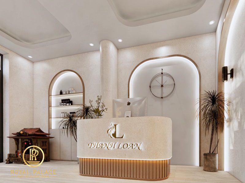 Mẫu thiết kế spa đẹp hiện đại 70m2