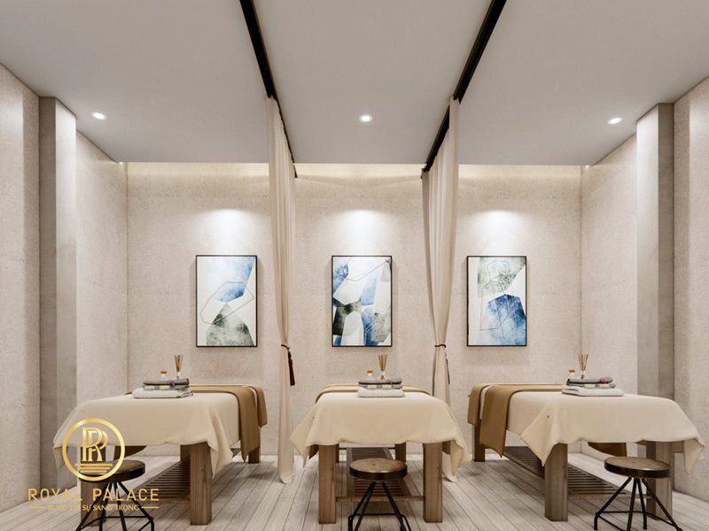 Mẫu thiết kế spa đẹp hiện đại 70m2