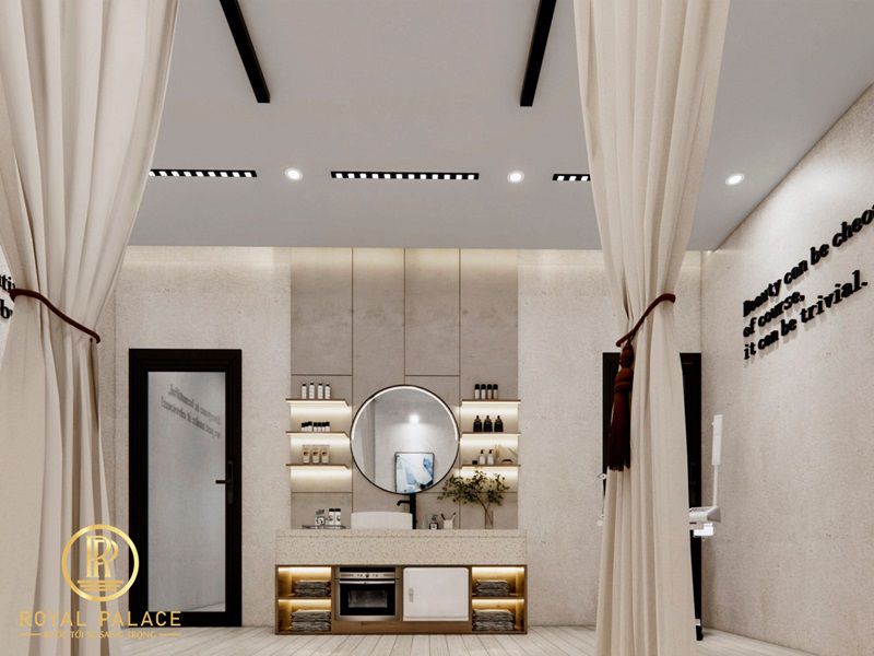 Mẫu thiết kế spa đẹp hiện đại 70m2