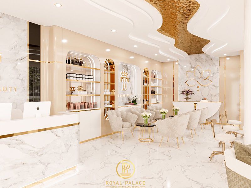 Mẫu thiết kế Spa hiện đại sang trọng 170m2