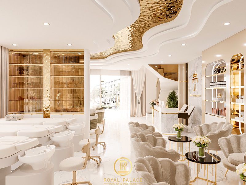 Mẫu thiết kế Spa hiện đại sang trọng 170m2