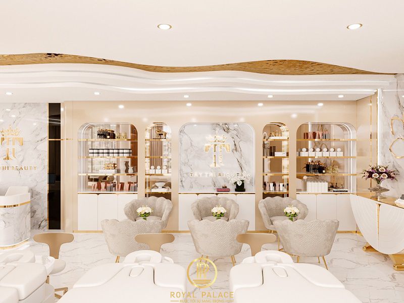 Mẫu thiết kế Spa hiện đại sang trọng 170m2