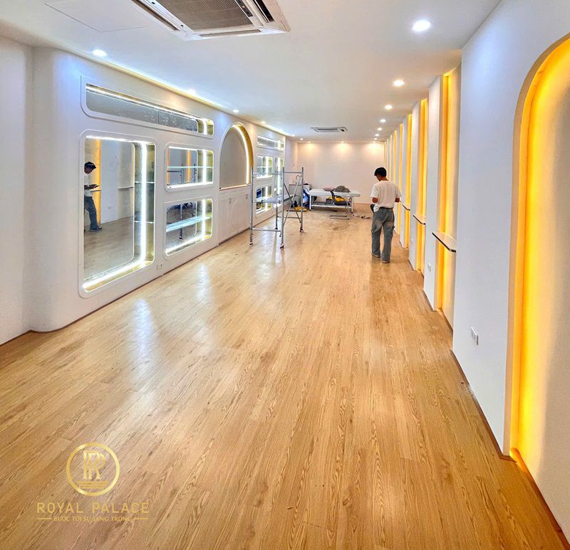 Thi công nội thất AMYAS Spa 273m2