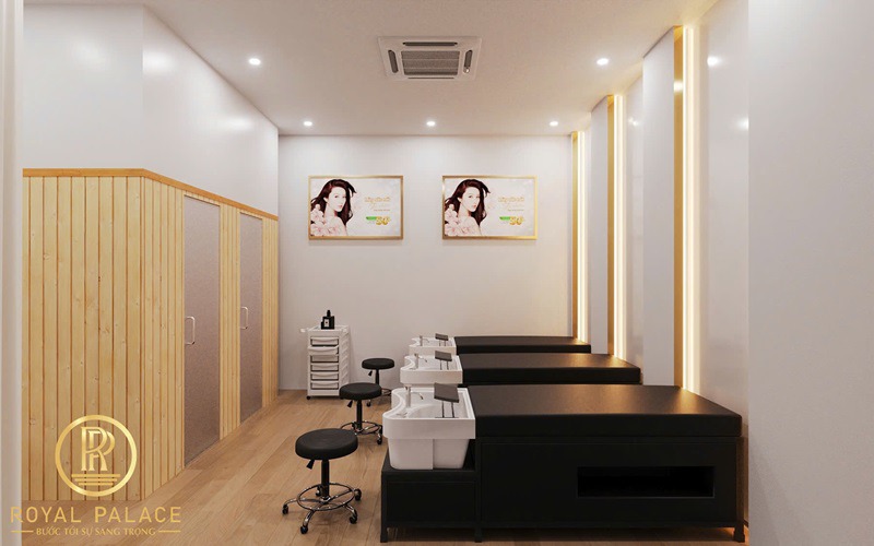 Thiết kế nội thất Spa đẹp hiện đại 273m2
