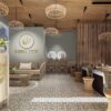 Thiết kế Spa 40m2 phong cách Việt xưa