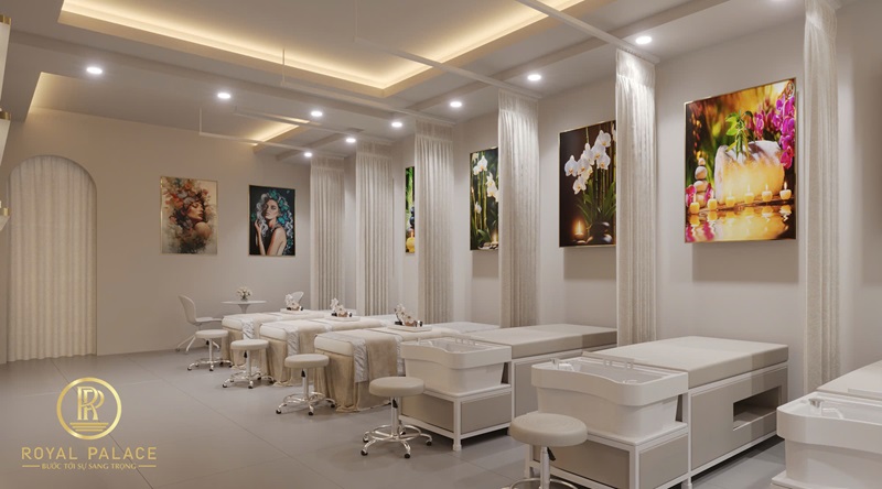 Thiết kế Spa 95m2 tại Thanh Hóa 