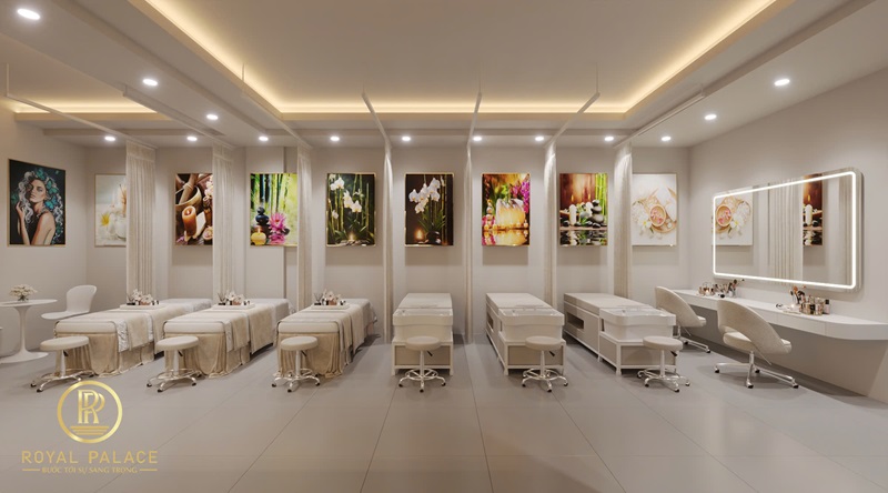 Thiết kế Spa 95m2 tại Thanh Hóa 