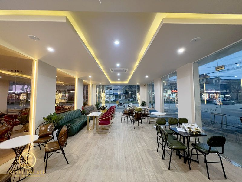 Thi công quán cà phê 88m2 tại Ninh Bình