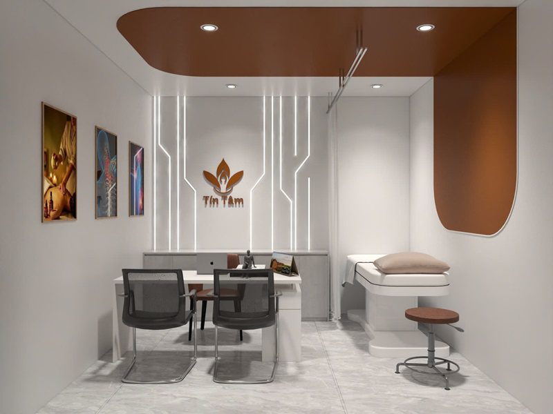 Thiết kế Spa Tín Tâm cs2 tại Gò Vấp