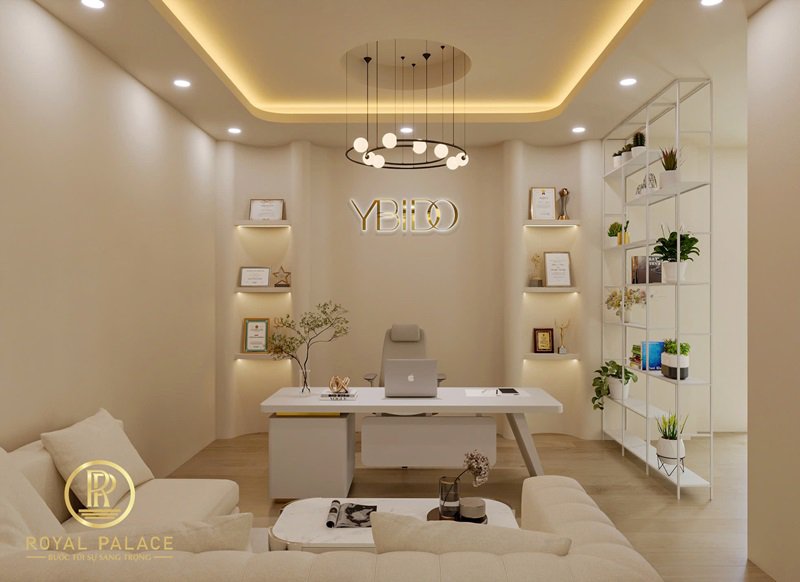 Thiết kế văn phòng Spa Ybido tại Thanh Hóa cs1