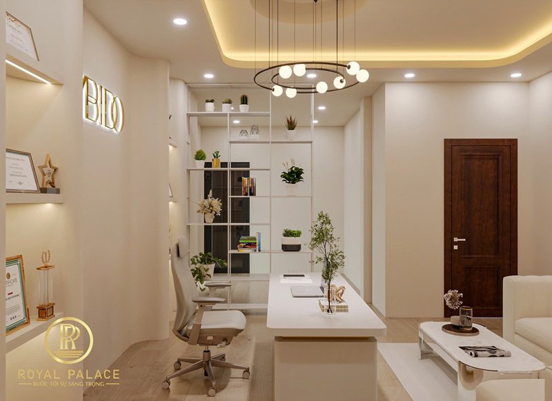 Thiết kế văn phòng Spa Ybido tại Thanh Hóa cs1