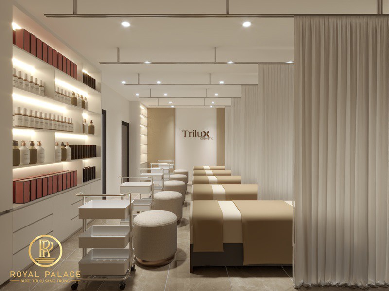Dự Án Thiết Kế Spa Trilux – Không Gian 250m² Sang Trọng Giữa Lòng Bình Thạnh