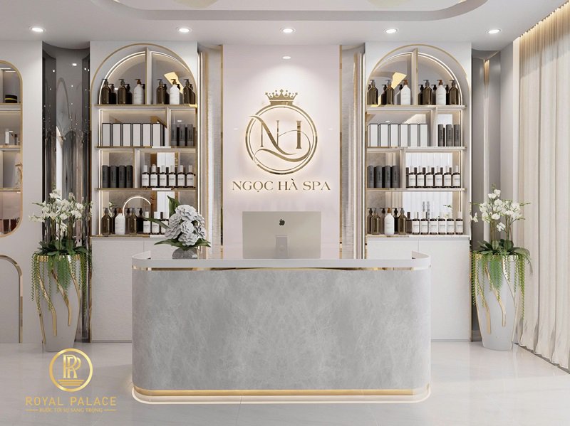 Thiết kế Spa 77m2 hiện đại sang trọng tại Hải Dương