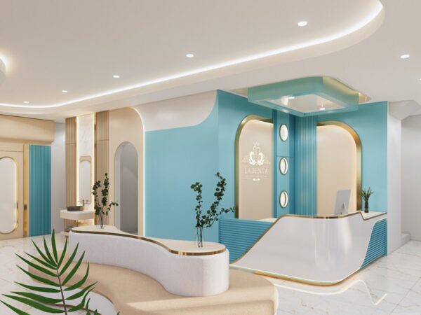 Thiết kế phòng khám nha khoa trẻ em 300m2