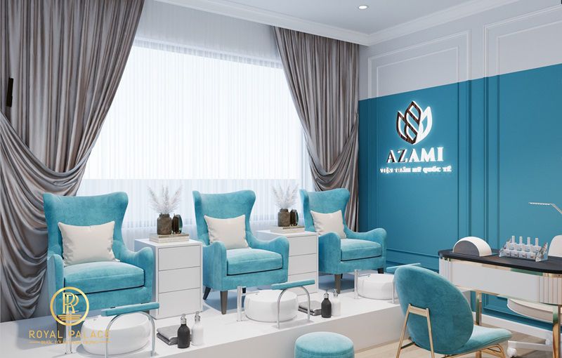 Thiết kế viện thẩm mỹ quốc tế AZAMI 200m2