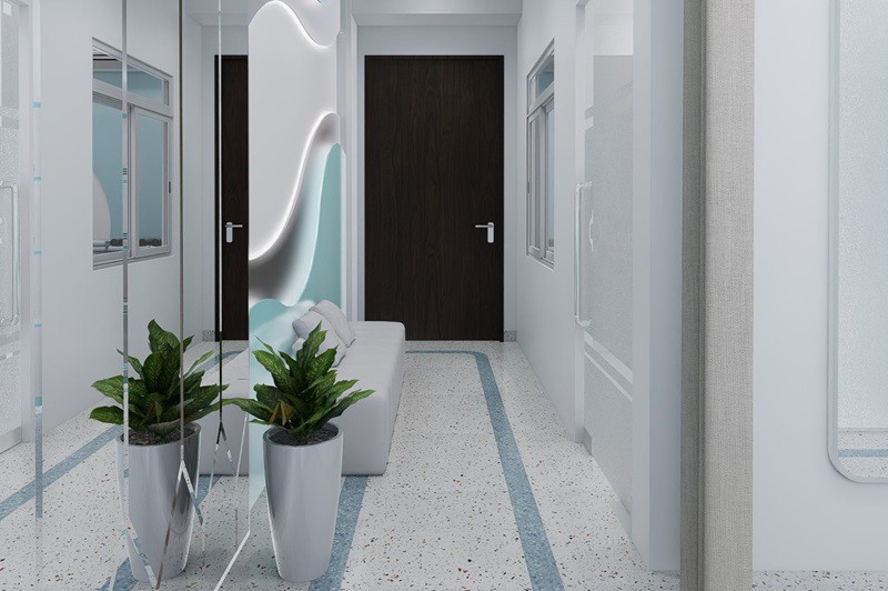 Thiết kế phòng khám da BANORA 120m2 tại Hà Nội
