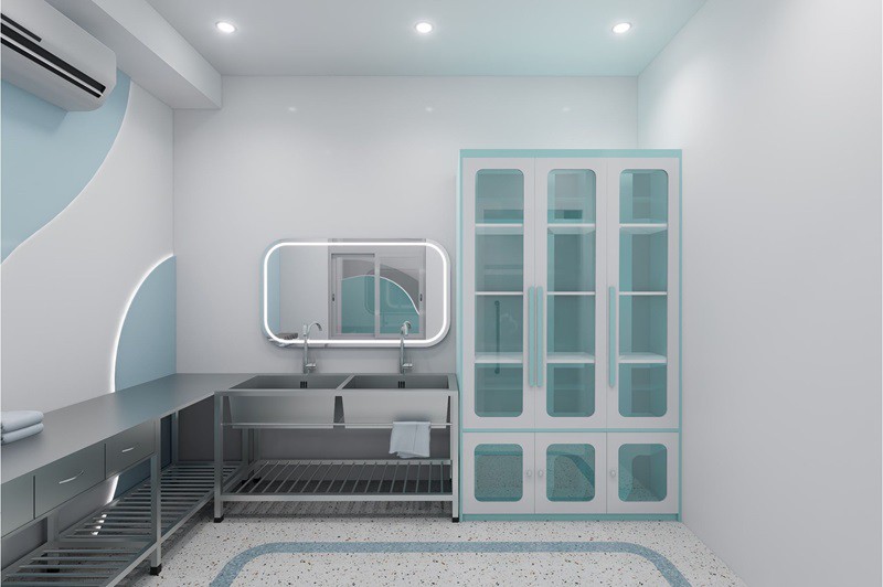 Thiết kế phòng khám da BANORA 120m2 tại Hà Nội