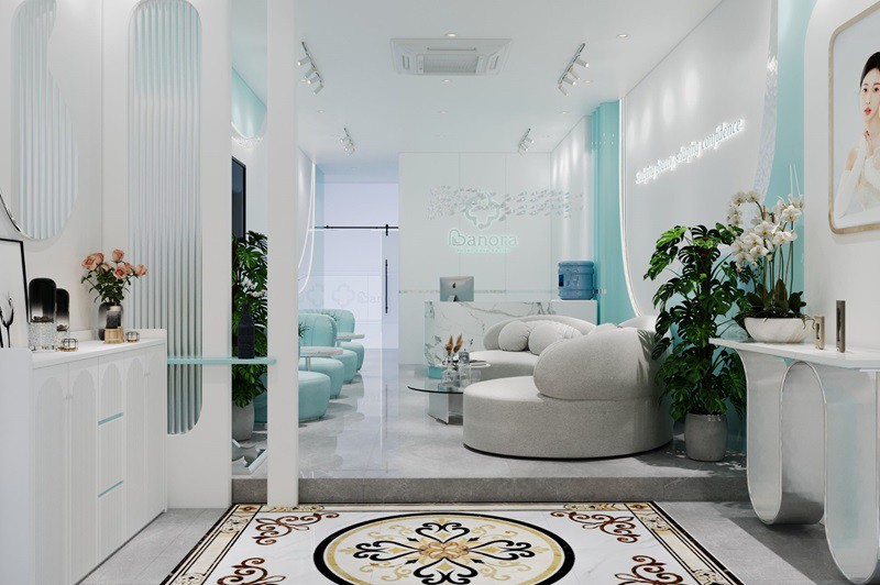 Thiết kế phòng khám da BANORA 120m2 tại Hà Nội