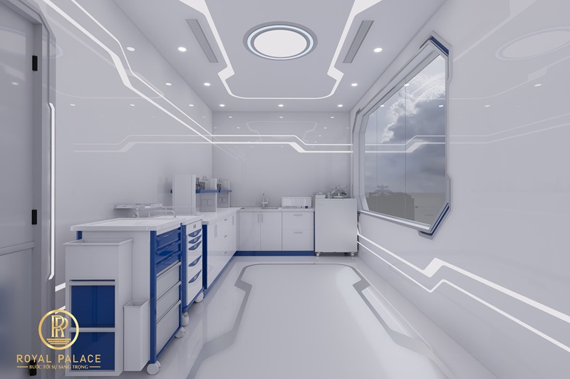 Thiết Kế Phòng Khám Luxury: Bí Quyết Đột Phá Với Phong Cách Sci-Fi Tech
