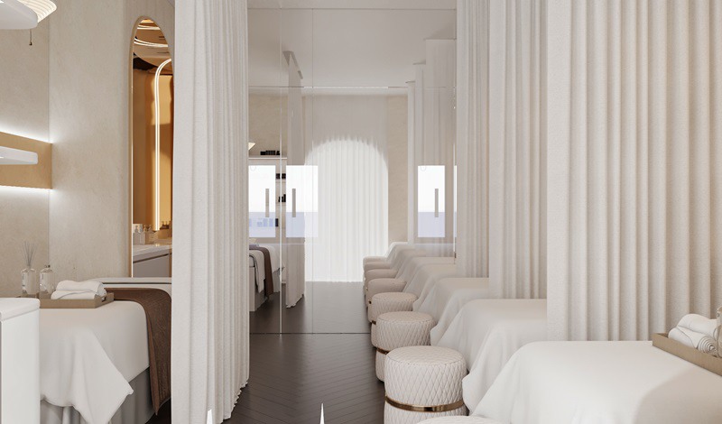 Thiết Kế Spa Hiện Đại Luxury 180m2: Tuyệt Tác Éternel Spa