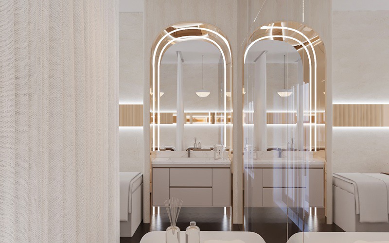 Thiết Kế Spa Hiện Đại Luxury 180m2: Tuyệt Tác Éternel Spa