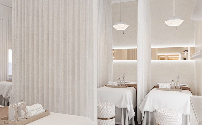 Thiết Kế Spa Hiện Đại Luxury 180m2: Tuyệt Tác Éternel Spa