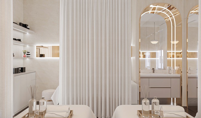 Thiết Kế Spa Hiện Đại Luxury 180m2: Tuyệt Tác Éternel Spa