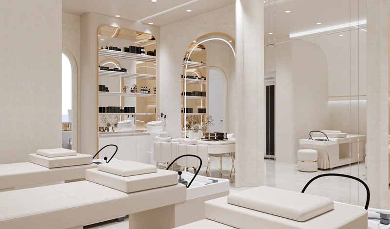 Thiết Kế Spa Hiện Đại Luxury 180m2: Tuyệt Tác Éternel Spa