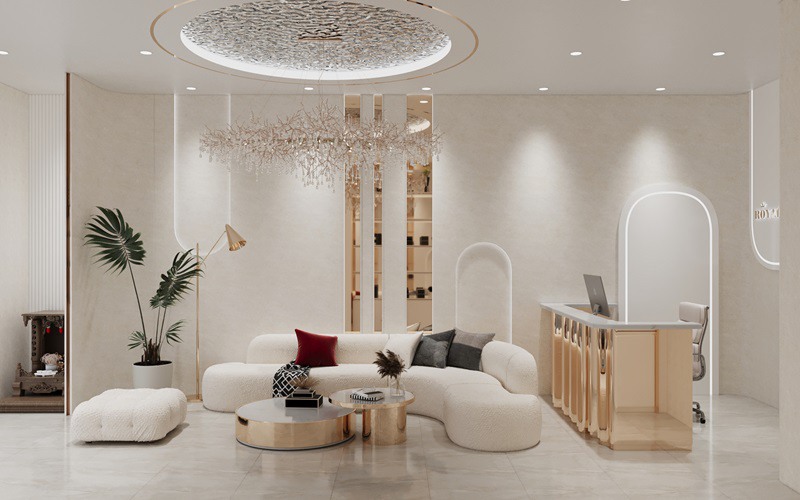 Thiết Kế Spa Hiện Đại Luxury 180m2: Tuyệt Tác Éternel Spa