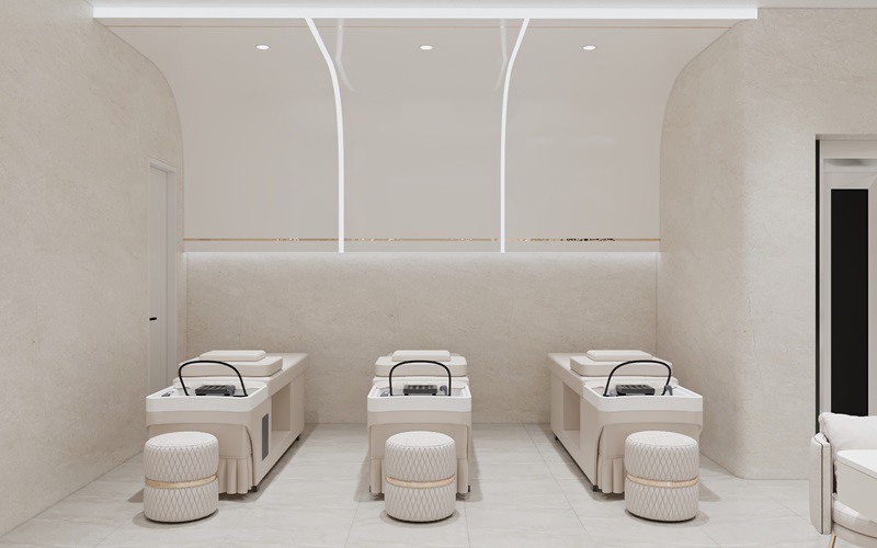 Thiết Kế Spa Hiện Đại Luxury 180m2: Tuyệt Tác Éternel Spa