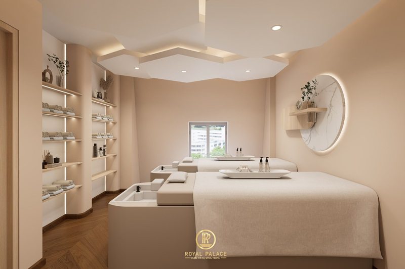 Thiết Kế Thi Công KING SPA 415m2