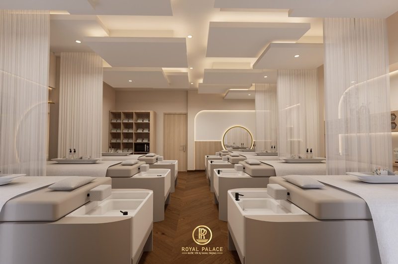 Thiết Kế Thi Công KING SPA 415m2