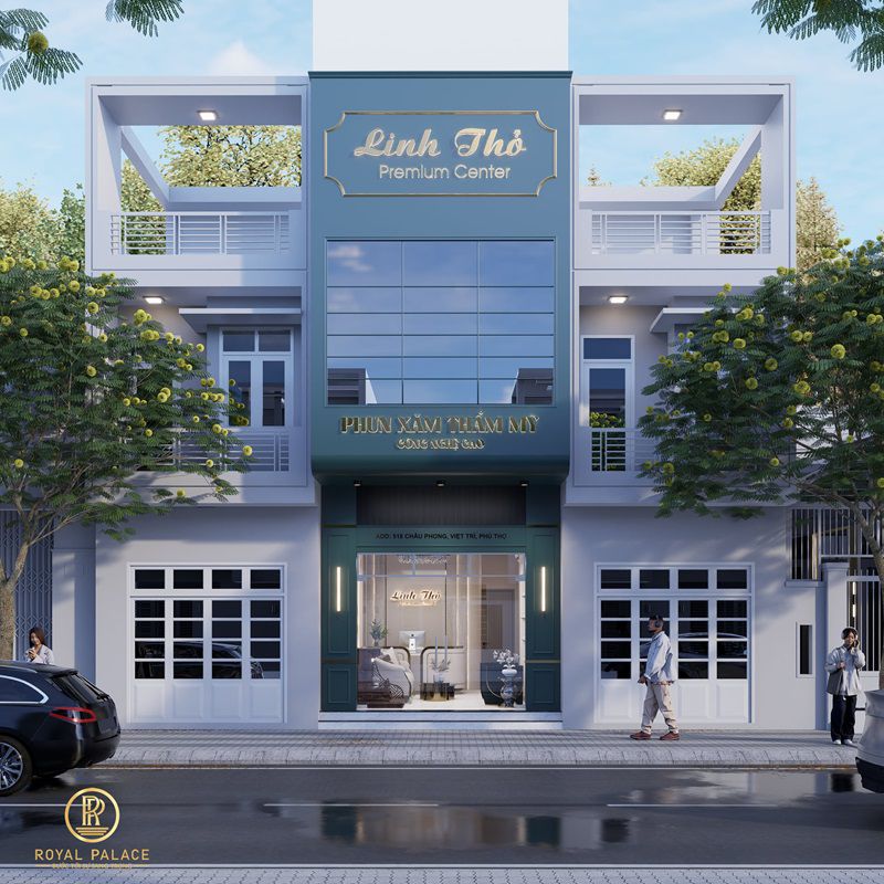 Thiết kế Spa Linh Thỏ đẹp hiện đại