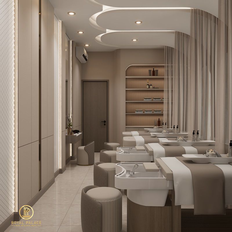 Thiết kế Spa Linh Thỏ đẹp hiện đại