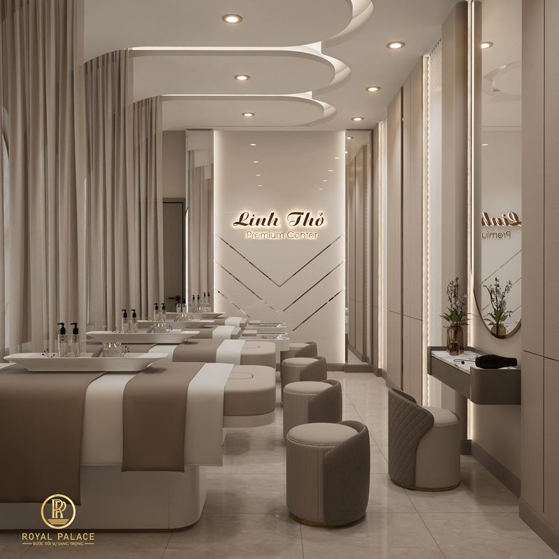 Thiết kế Spa Linh Thỏ đẹp hiện đại