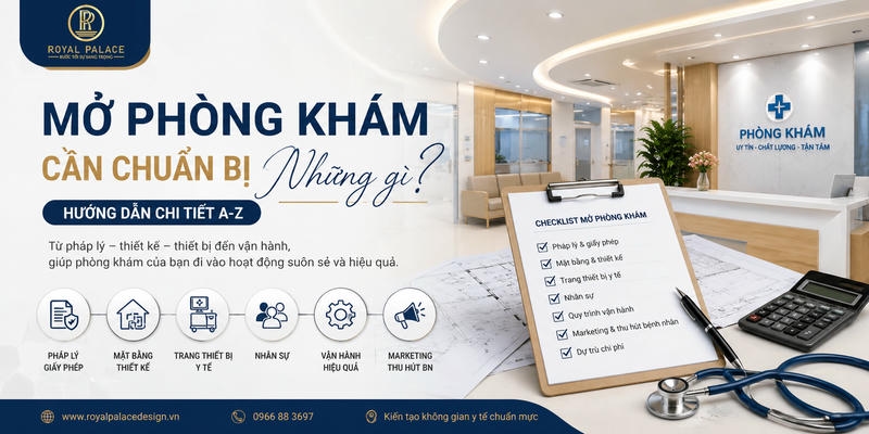 Mở phòng khám cần chuẩn bị những gì?