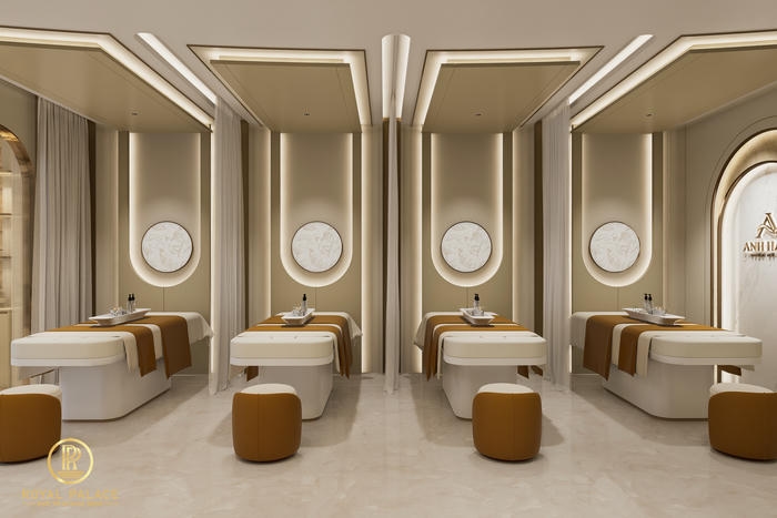 Thiết kế spa Anh Hapy khu vực chăm sóc 2