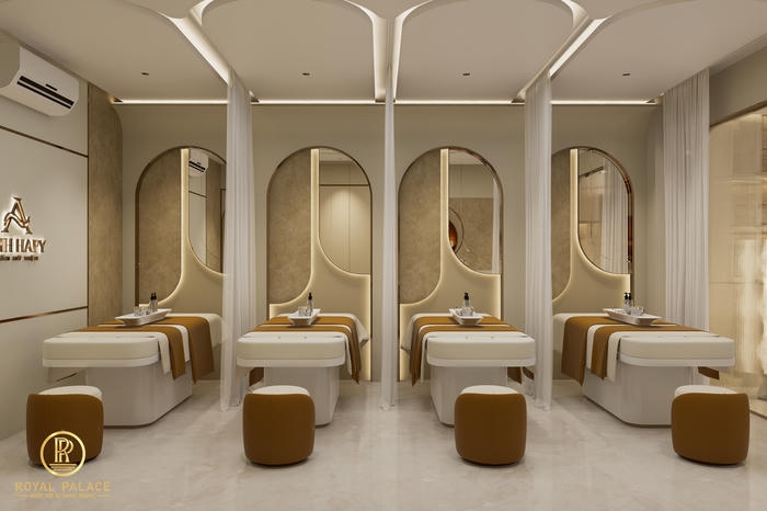Thiết kế spa Anh Hapy khu vực chăm sóc 3